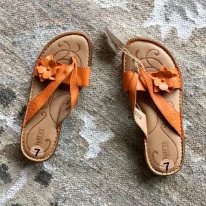 Born leather sandals